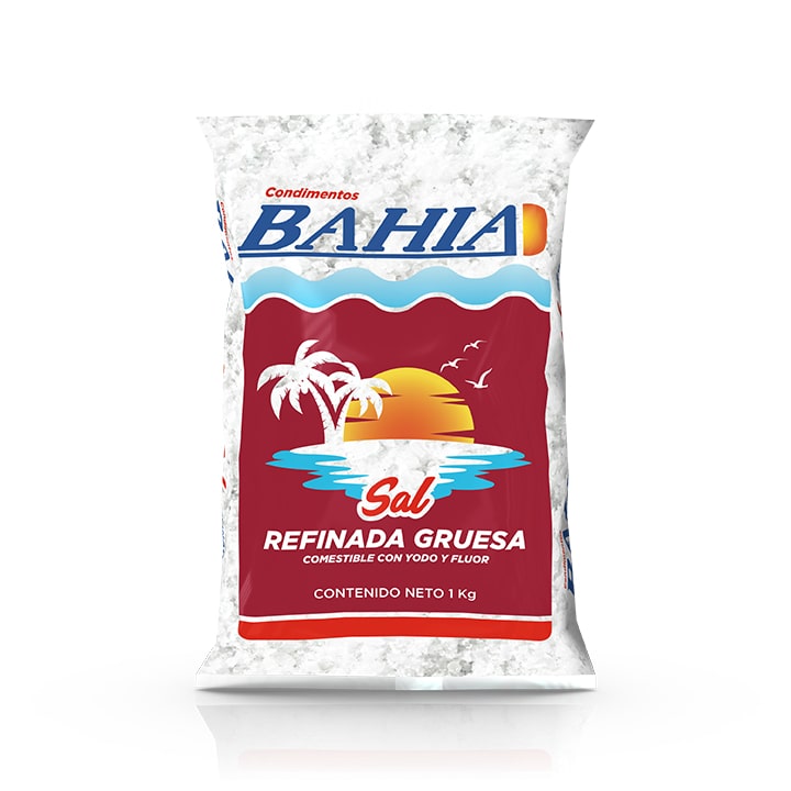 SAL BAHIA REFINADA GRUESA 1Kg